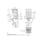 BDA36080 - Square D - Molded Case Circuit Breaker I-Line Plug-In - 80 Amp - 3 Pole - 600 Volt - Image 3