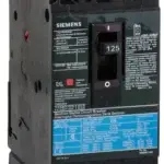 ED63B125 - Siemens - Molded Case Circuit Breaker Bolt On - 125 Amp - 3 Pole - 600 Volt