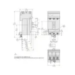 HGA36040 - Square D - Molded Case Circuit Breaker I-Line Plug-In - 40 Amp - 3 Pole - 600 Volt - Image 3