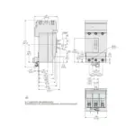 HGA36050 - Square D - Molded Case Circuit Breaker I-Line Plug-In - 50 Amp - 3 Pole - 600 Volt - Image 3