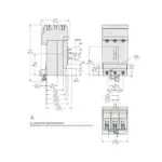 HGA36100 - Square D - Molded Case Circuit Breaker I-Line Plug-In - 100 Amp - 3 Pole - 600 Volt - Image 3