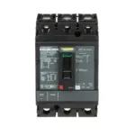 HJL36100 - Square D - Molded Case Circuit Breaker Feed-Thru - 100 Amp - 3 Pole - 600 Volt
