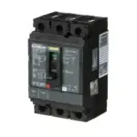 HJL36100 - Square D - Molded Case Circuit Breaker Feed-Thru - 100 Amp - 3 Pole - 600 Volt - Image 4