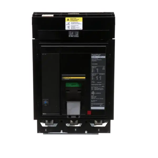 MJA36800 - Square D - Molded Case Circuit Breaker I-Line Plug-In - 800 Amp - 3 Pole - 600 Volt
