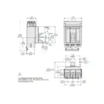 MJA36800 - Square D - Molded Case Circuit Breaker I-Line Plug-In - 800 Amp - 3 Pole - 600 Volt - Image 3