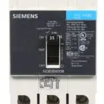 NGB3B035B - Siemens - Molded Case Circuit Breaker Bolt On - 35 Amp - 3 Pole - 600 Volt