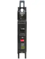 QOU110 - Square D - 10 Amp Circuit Breaker Bolt-On - 10 Amp - 1 Pole - 120 Volt