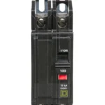 QOU2100 - Square D - 100 Amp Circuit Breaker Bolt-On - 100 Amp - 2 Pole - 240 Volt