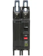 QOU2125 - Square D - 125 Amp Circuit Breaker Bolt-On - 125 Amp - 2 Pole - 240 Volt