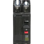 QOU270 - Square D - 70 Amp Circuit Breaker Bolt-On - 70 Amp - 2 Pole - 240 Volt