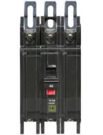 QOU340 - Square D - 40 Amp Circuit Breaker Bolt-On - 40 Amp - 3 Pole - 240 Volt