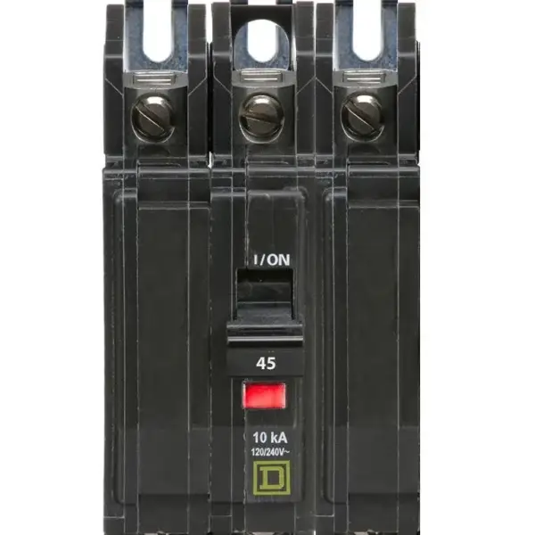 QOU345 - Square D - 45 Amp Circuit Breaker Bolt-On - 45 Amp - 3 Pole - 240 Volt