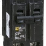 HOM2100 - Square D Homeline - Circuit Breaker Plug-In - 100 Amp - 2 Pole - 240 Volt