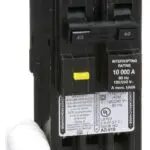 HOM240GFI - Square D - 40 Amp Ground Fault Circuit Breaker Plug-In - 40 Amp - 2 Pole - 240 Volt