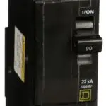 QO290VH - Square D - Molded Case Circuit Breaker Plug-In - 90 Amp - 2 Pole - 120 Volt
