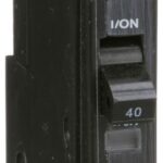 QOB140 - Square D - 40 Amp Circuit Breaker Bolt-On - 40 Amp - 1 Pole - 120 Volt