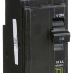 QOB280 - Square D - 80 Amp Circuit Breaker Bolt-On - 80 Amp - 2 Pole - 240 Volt