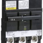 QOB3125VH - Square D - 22 kA Circuit Breaker Bolt-On - 125 Amp - 3 Pole - 240 Volt