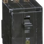 QOB315VH - Square D - 15 Amp 22kA Circuit Breaker Bolt-On - 15 Amp - 3 Pole - 240 Volt