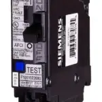 B120AFC - Siemens - 20 Amp AFCI Circuit Breaker Bolt-On - 20 Amp - 1 Pole - 120 Volt
