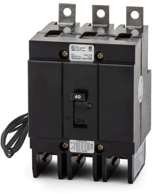 ghb3040s1_1_ce75b5de-b911-464d-8cdf-1b4b02a03669 GHB3040S1 - Cutler Hammer Bolt-On 480V 40A 3 pole circuit breaker 120V Shunt Trip - Image 1