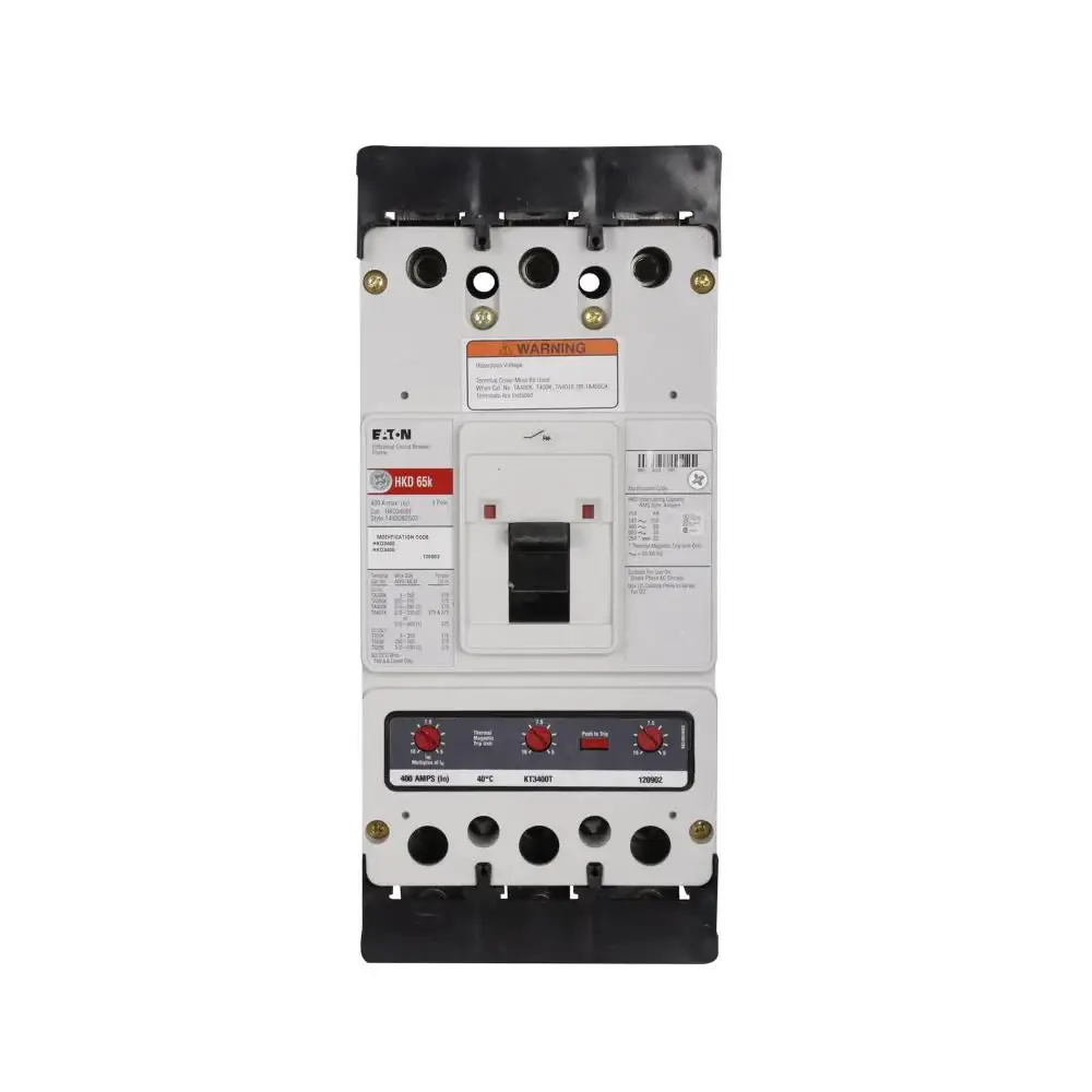 hkd3300-1_b05bf254-4c2e-4b8f-820c-930b2d2eb574.jpg HKD3300 - Eaton - Molded Case Circuit Breaker Feed-Thru - 300 Amp - 3 Pole - 600 Volt - Image 1