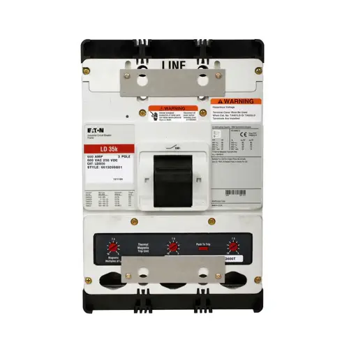 LDB3600WK Cutler Hammer Molded Case Circuit Breaker Series C 600A 600V