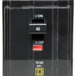 QO340 - Square D - 40 Amp Circuit Breaker Plug-In - 40 Amp - 3 Pole - 240 Volt
