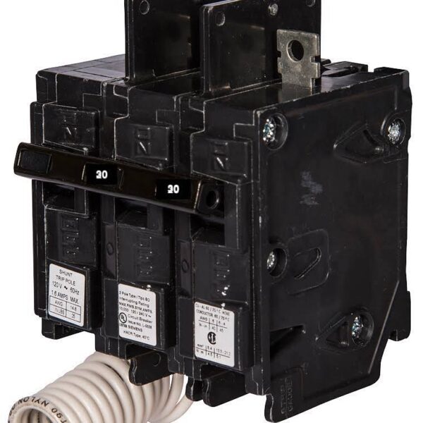 BQ2B03000S01 - Siemens - 30 Amp Shunt Trip Circuit Breaker Bolt-On - 30 Amp - 2 Pole - 240 Volt